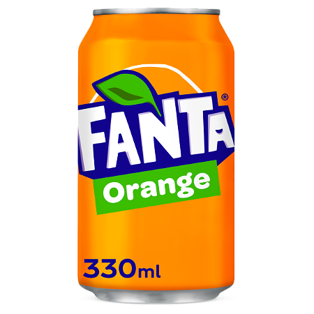 Fanta Orange 330ml blik
